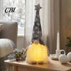 Durable Christmas Plush Doll Lighted Gnome Decoration, Small Swedish Doll, Winter Light Warm Holiday Ornament Up Elf for Xmas Party Home Office Table