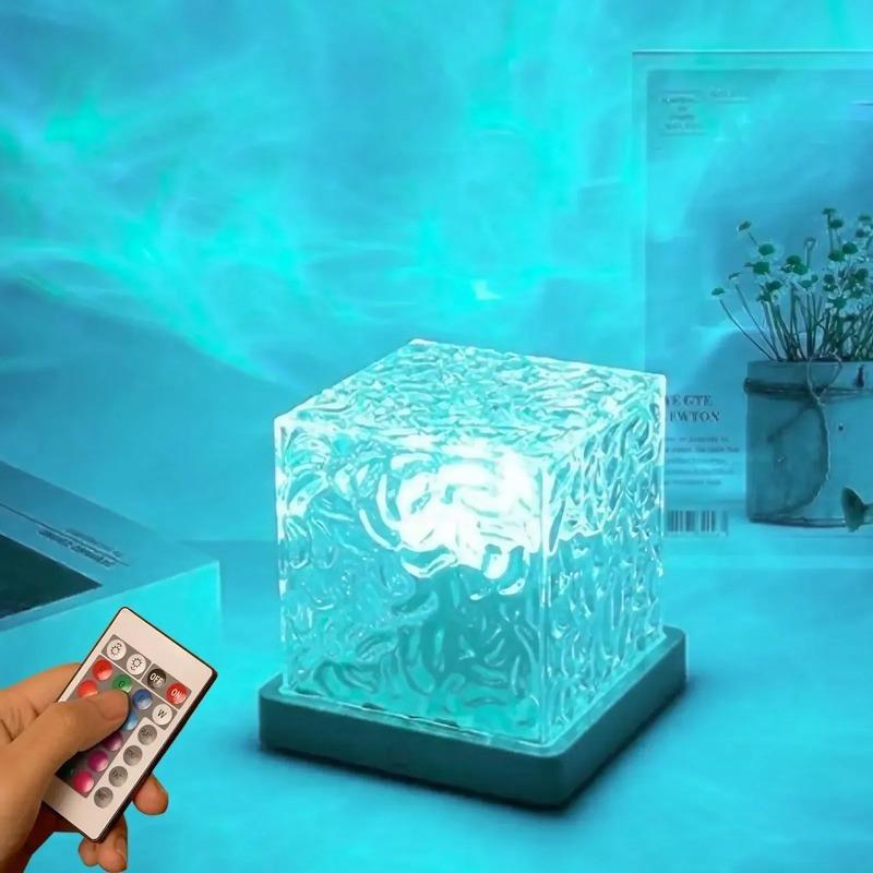 Проектор Ocean Wave Light 16 цветов Midnight Aura Aurora Glow Lamp Home Office Bar Restaurant Подводный проектор Night Light