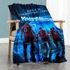 Manchester Customize Your Name Blanket Multi-purpose Customizable Blanket Ultra-Soft Great for Office Living Room Nap Couch for All Occasions