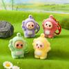 Winky Teletubbies Tinky Dipsy Cartoon Character Pile Coating Keychain Pendant