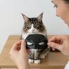 Супергерой Летучая Мышь Кошка Маска Черная Летучая Мышь Кошка Косплей Маска Легкая Маска Кошки на Пол-лица