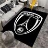 Paris FC Logo Carpet suitable as a non-slip mat for the living room or bedroom sofa
