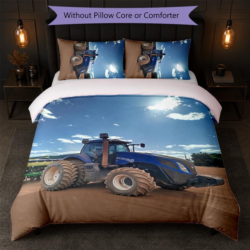 New Holland Print 3Pcs Duvet Cover Set 1 Duvet Cover and 2 Pillowcases Soft Bed Linen For Household Bedroom