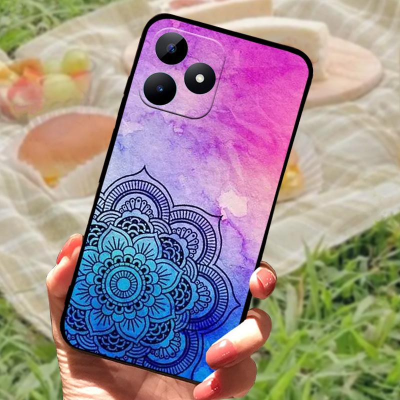 Чехол для Realme Note 50 Модный Крутой Мягкий Силиконовый Чехол для Телефона Narzo N53 Защитные Fundas для OPPO Realme C51 4G C53 ТПУ Бампер