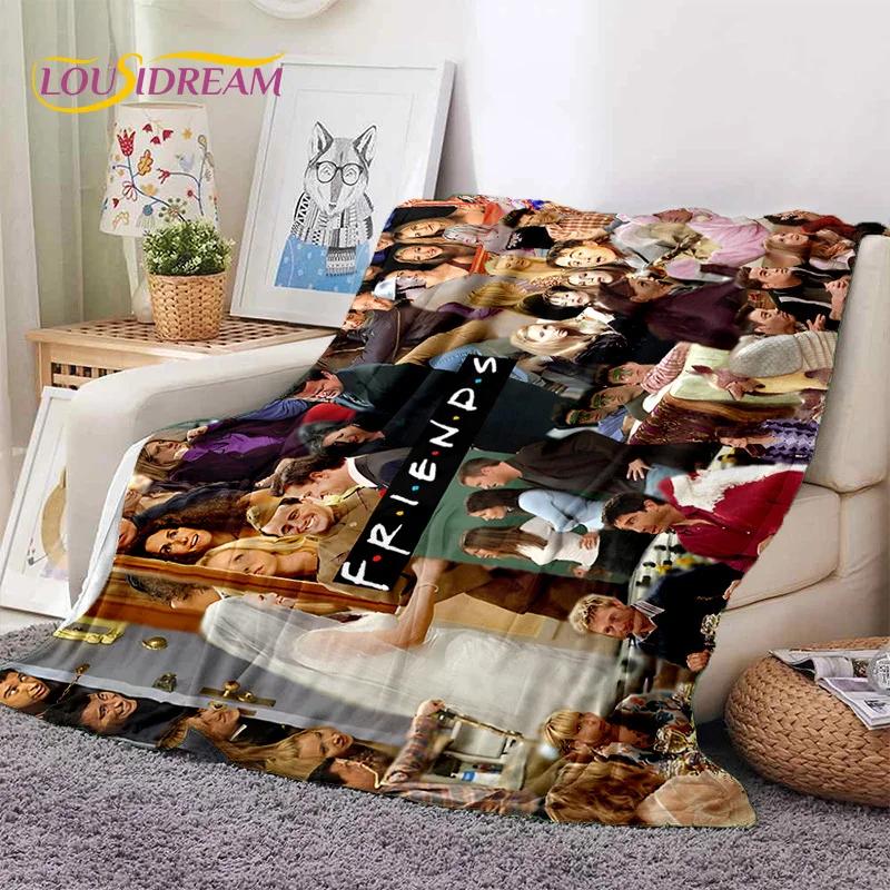 New Friends Classics TV 3D Soft Flannel Blanket for Beds Bedroom Sofa Picnic,Throw Blanket for Cover Outdoor Leisure Kid Gift