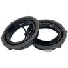 For Volkswagen Magotan Sagitar Tiguan Skoda Octavia 1pair Car Speaker Adapter Audio Mount 6.5 Inch Special with Lossless Plug