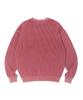 CRITIC Wormhole Logo Natural Dyeing Mesh Knit Pink