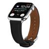 Сменный ремешок для Apple Watch Series 10 Ultra 9 8 7 SE 6 5 4 3 2 1 46 мм 49 мм 45 мм 44 мм 42 мм Ремешок для часов из ПУ-кожи с текстурой личи
