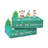 5/10Pcs Cartoon Christmas Candy Gift Box Kraft Paper Cookie Packaging Box 2026 Christmas Party Decor Xmas Navidad New Year 2026