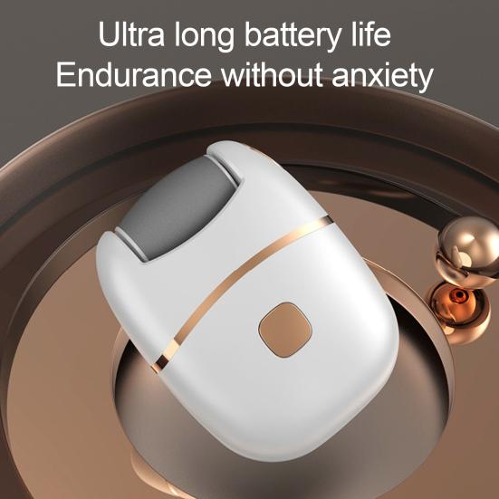 Электрическая пилка для удаления мозолей с регулируемой скоростью, пилка для ног со светодиодной подсветкой и защитой, перезаряжаемая шлифовальная машинка для ног, эргономичный инструмент для педикюра