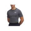 Under Armour HeatGear Launch Elite Охлаждающая серия Логотип Удобная футболка с коротким рукавом и круглым вырезом для фитнеса Мужские топы 1361518-012