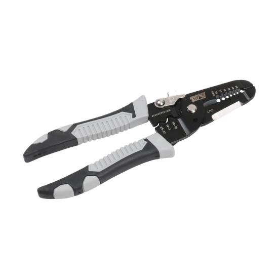 Щипцы для зачистки проводов, многофункциональные сверхмощные острые щипцы для вытягивания и резки проволоки, обжимные клещи для медных труб, электрик, аппаратный инструмент