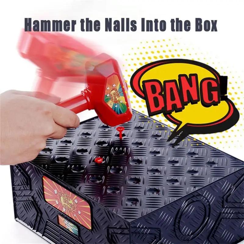 Fun Hammer Balloon Blast Box игра для детей, отличные креативные Spin Masters, антистресс, сумасшедшая вечеринка, розыгрыш, забавные развивающие игрушки