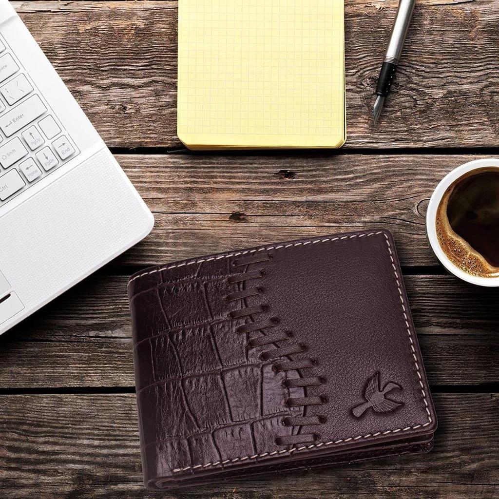 Leather Wallet for Men | Wallets Men with RFID Blocking | Mens Wallet