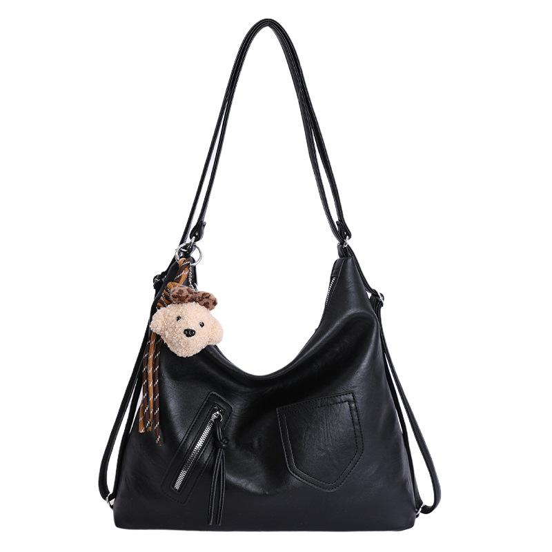 Сумка-тоут большой вместимости, нишевая повседневная сумка подмышку, сумка для поездок на работу через плечо или с двумя лямками