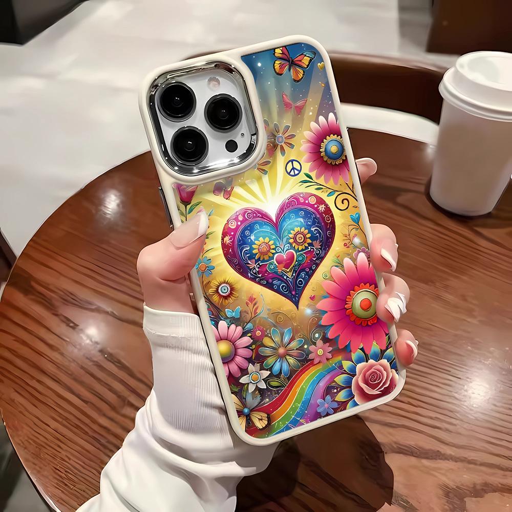 Luminous Love Case for IPhone 16 15 14 13 12 11 Pro Max X XS Max XR 7 8 Plus Case Cover Funda