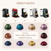 Для Nespresso Vertuo Next Vertuoline Многоразовая капсула Заполняемый кофейный фильтр-капсула с одноразовыми алюминиевыми крышками-наклейками