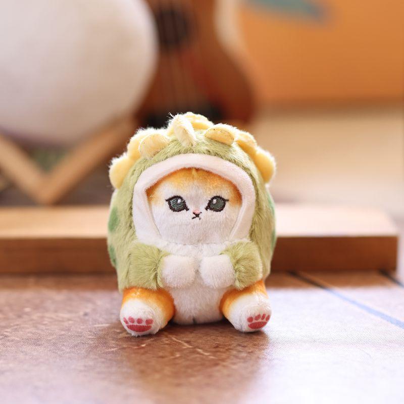 Мультяшный Милый Кот-Акула Котенок Плюшевая Кукла Мягкая Игрушка Брелок Подвеска Девичий Брелок Подвески для Сумки Аксессуар для Пары Подарки