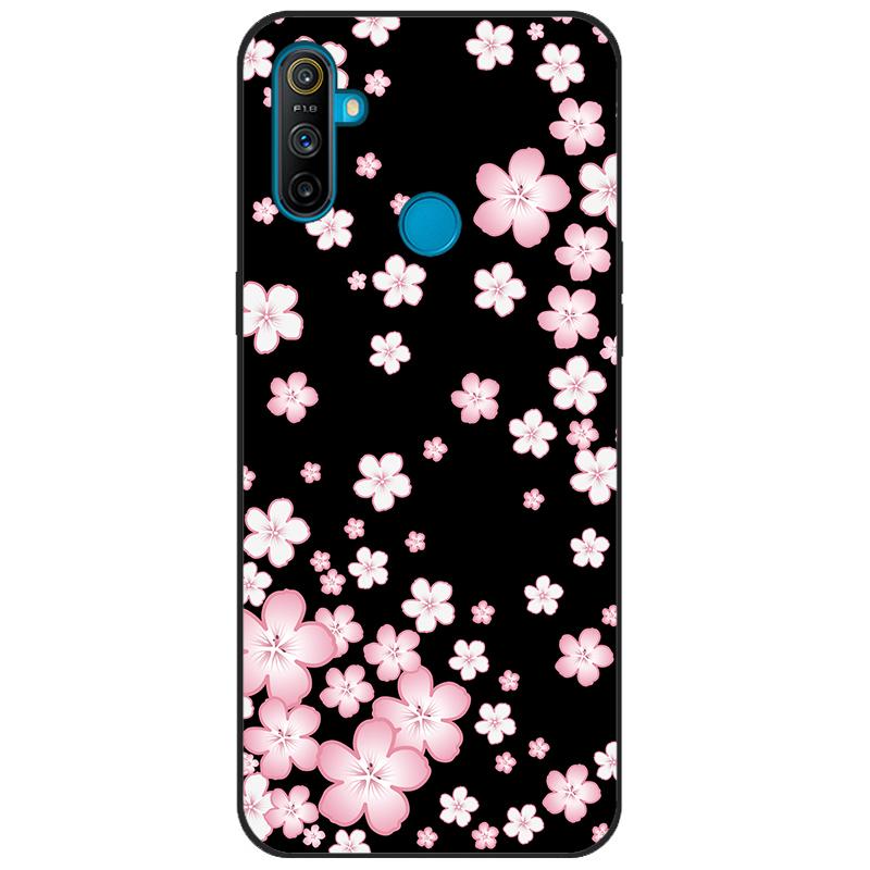 Чехол-бампер для Realme C3, мягкий силикон TPU, задняя крышка с рисунком, для OPPO Realme C3 RMX2020 C 3 RealmeC3, мультяшный чехол для телефона Funda