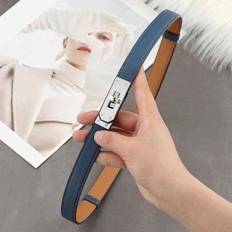 Women's Genuine Leather Kelly Belt - Versatile, Waist-Cinching, for Dresses & Coats