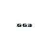 G63/G65 V8 Biturbo/V12 Biturbo Flat Letters Emblem - for Mercedes Benz W463 Fender & Trunk Logo Sticker BC1