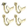 Decorative Hooks for Robes 4PCS Iron Hooks Space Wall Whale Tail Saving Coastal Towel Rustic Farmhouse Hanger Hangers Mounted Towels Keys