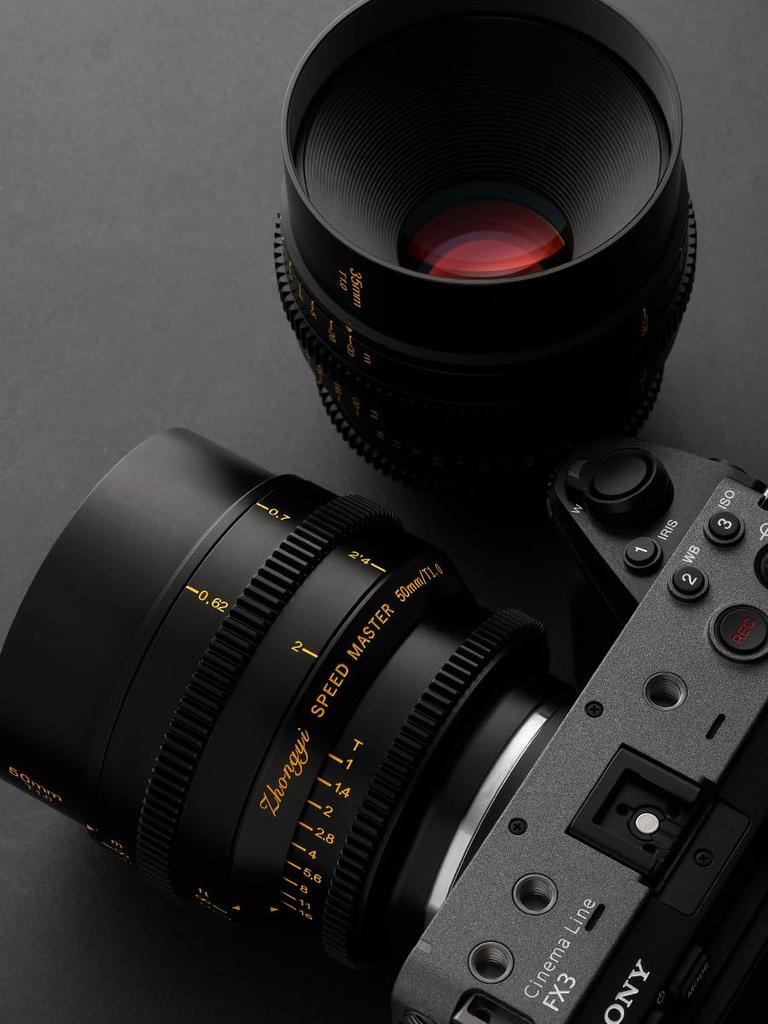 Zhongyi Optics SPEEDMASTER CINEMA 50mm LF Объектив для кинокамер с байонетом Nikon Z Объектив-портрет T1.0 Полный кадр