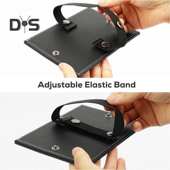 Car Sun Visor Photo Frame 4x6 Faux Leather Picture Holder for Car Displays Your Photographs Both Vertically And Horizontally Car Inter Accessories