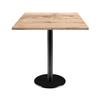 Table 70 X 70 Cm - Rome Model, Natural Tannin Wood