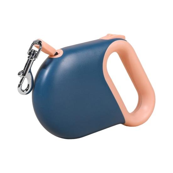 Поводок-рулетка для собак, прочный поводок для прогулок с ручкой, препятствующей скольжению, для собак средних и крупных пород весом до 330 фунтов