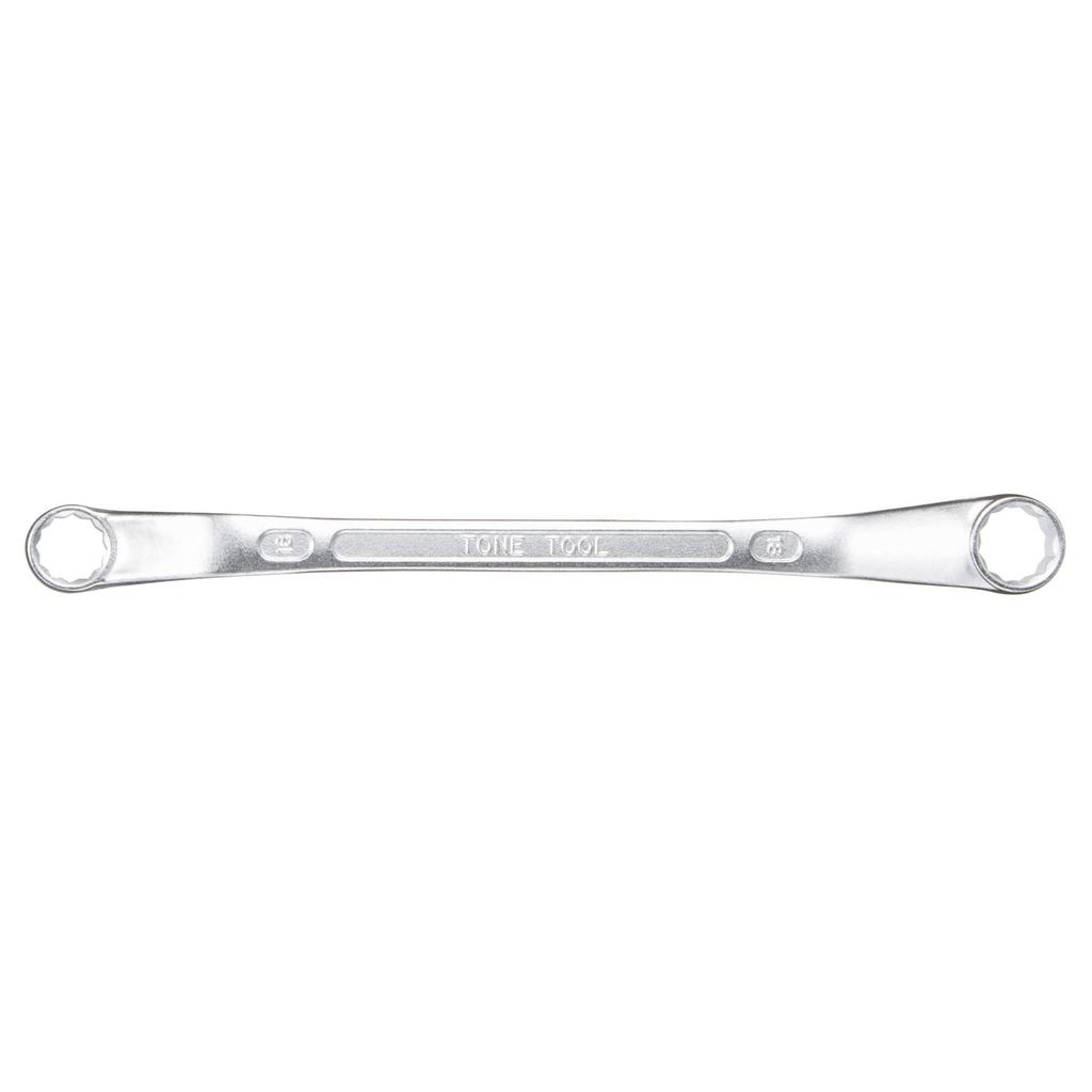 TONE Long Box Wrench Width Across Flats 16 X 18 Mm (45°) M45-1618