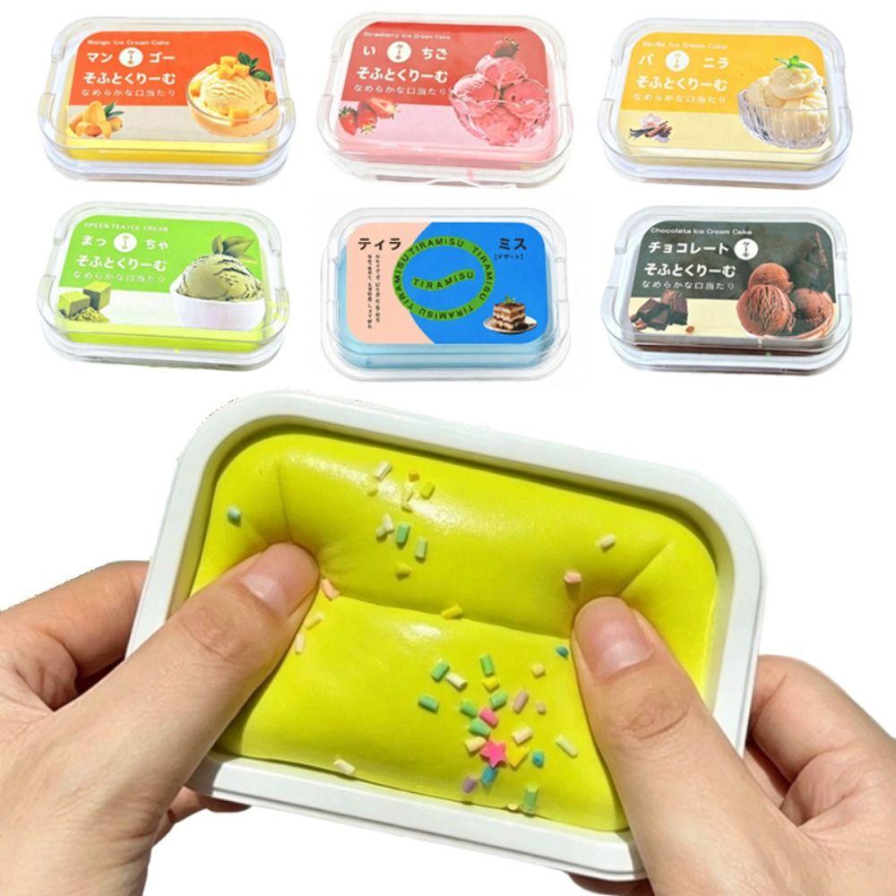 Super Soft Simulation Bread Squeeze Toy Creative Slow Rebound Fidget Toy Home Decoration