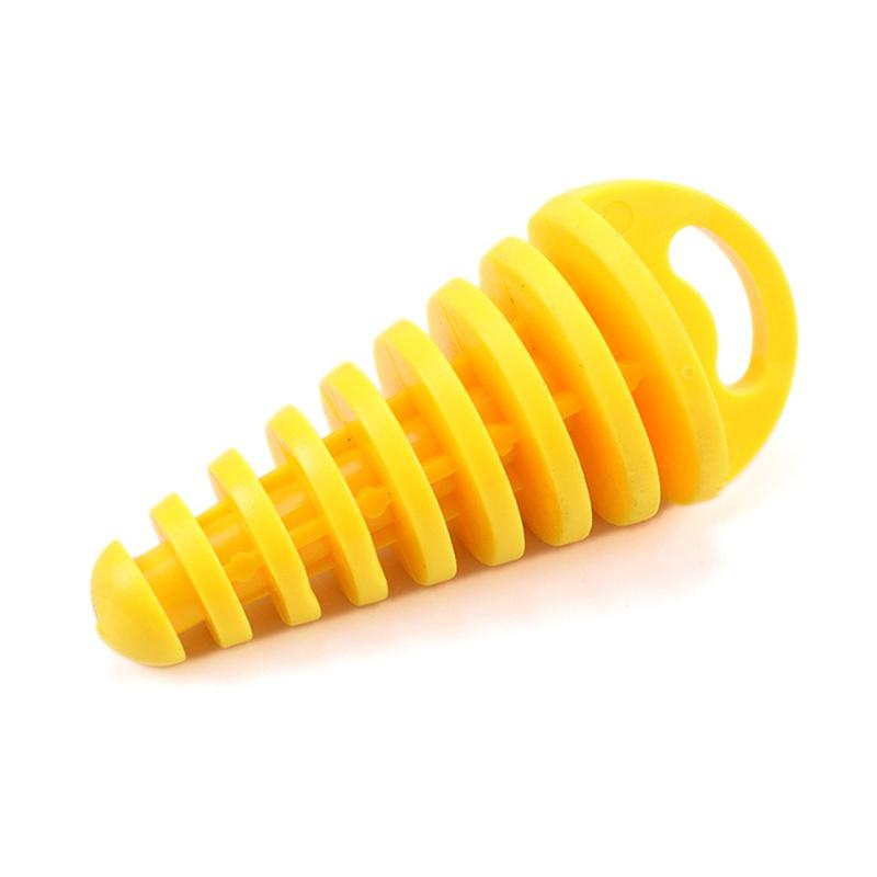 1PC Exhaust Pipe Plug Motorcycle Motocross Tailpipe Rubber Air Bleeder Plug Exhaust Silencer Wash Plug Pipe Protector