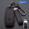 Oli Leather Car Key Case Cover Shell For Benz A C E S G Class GLC CLE CLA GLB GLS W177 W205 W213 W222 X167 AMG 3 Buttons