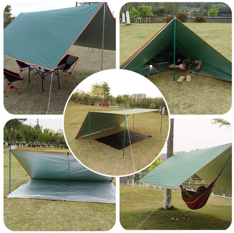 Тент Водонепроницаемая Брезентовая Палатка Ультра Легкий Садовый Навес Тени Открытый Кемпинг Пляжный Тент