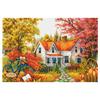 Diamond Painting Scenery Warm House Garden Diamond Embroidery Pattern Rhinestones Decor Needlework Diamond Mosaic
