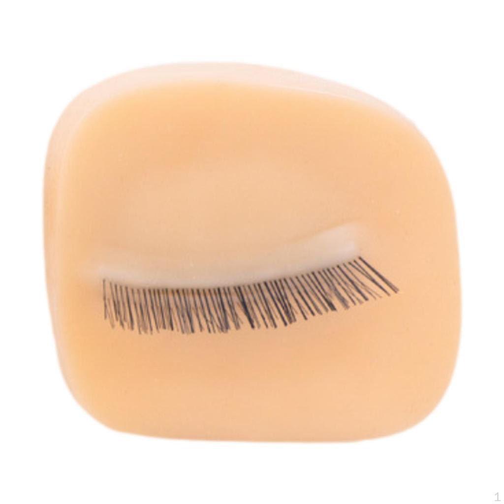 Наращивание ресниц Замена век Практика Обучение Мягкий сенсорный коврик для макияжа для дома