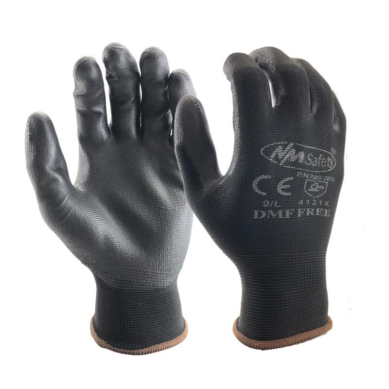 24Pieces/12Pairs Professional Working Protective Gloves For Men Construction Women Garden Nylon Running Glove Obtained CE EN388.