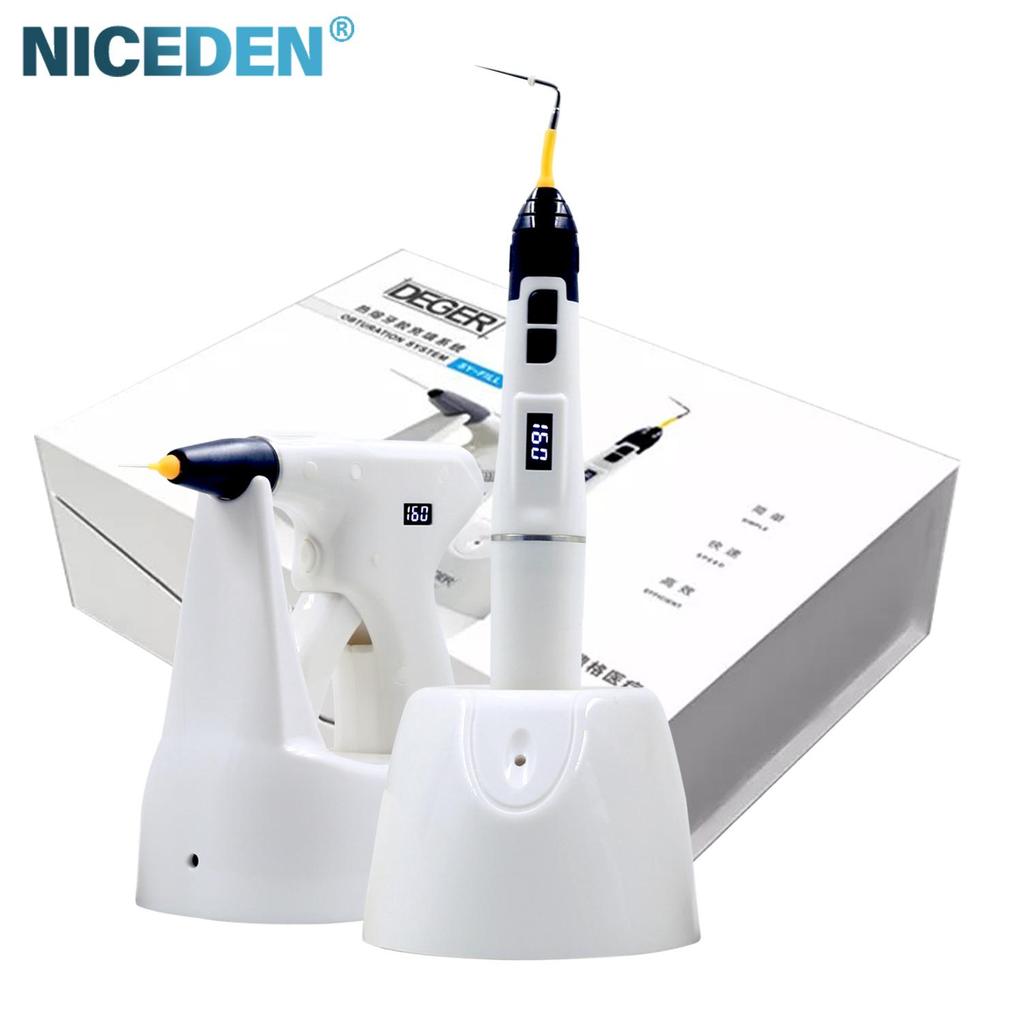 Эндодонтическая стоматология Резаки Стоматологическая Беспроводная Система Обтурации Гуттаперчей с Пистолетом-Обтуратором Ручка Материалы Инструменты Нагреватель