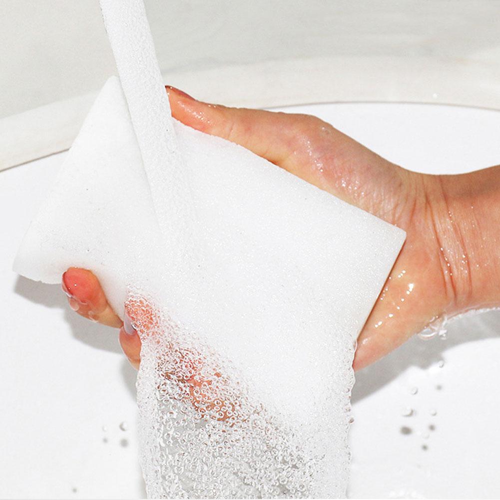 Household Kitchen Cleaning Sponge Wiping Tool for Dish Faucet Shoes Stubborn Stains Removal2x6x10cm 50pcs