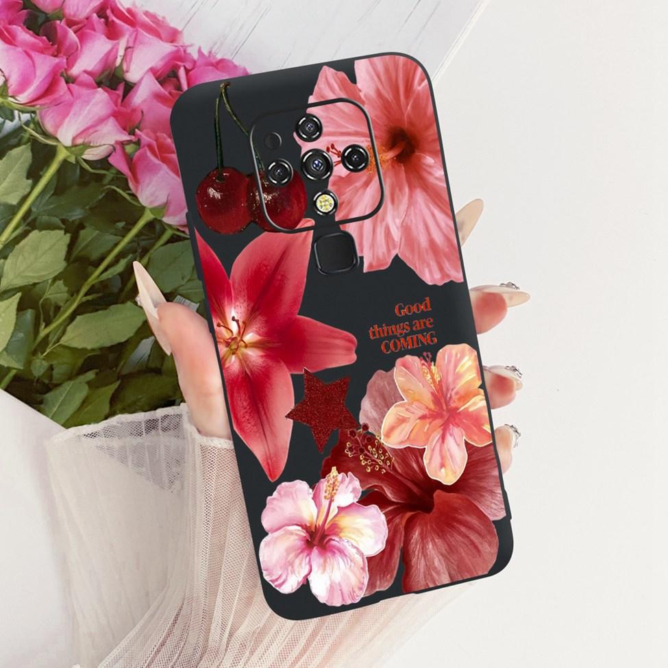 For Tecno Camon 16 CE7 CE7j CE9h Case For Tecno Camon 16 Pro Cover Cute Cat Fashion Butterfly Painted Casing