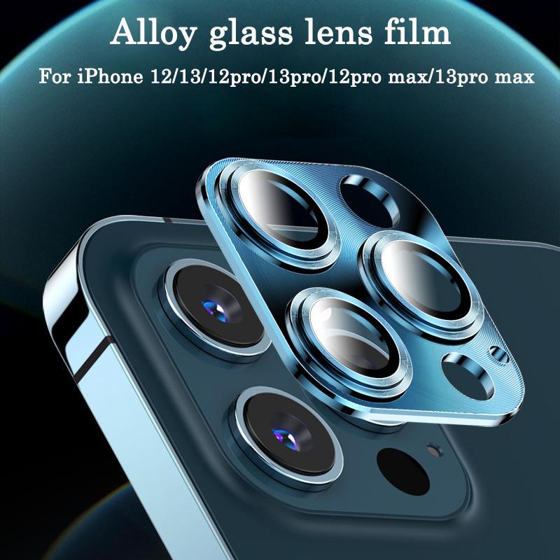 Металлическое защитное стекло для объектива камеры для iPhone 15Pro 14 13 Pro Max 13 Mini, задняя крышка объектива на iPhone 14 Plus 13 12 mini, защитные чехлы