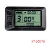 7u LCD Display with Waterproof Connector for Electric Bikes 24v / 36v/48v