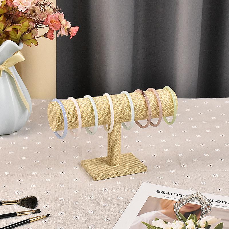 Подставка для демонстрации браслетов и часов из фланели для ювелирных лавок