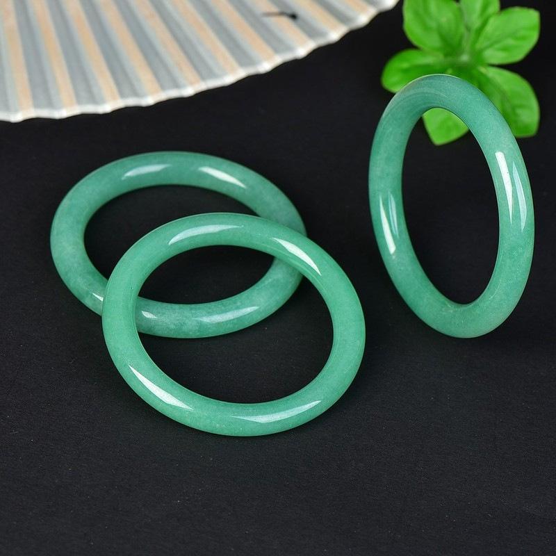 Браслет из фиолетового нефрита с натуральным ледяным видом, модный браслет с изумрудным шармом, женский подарок