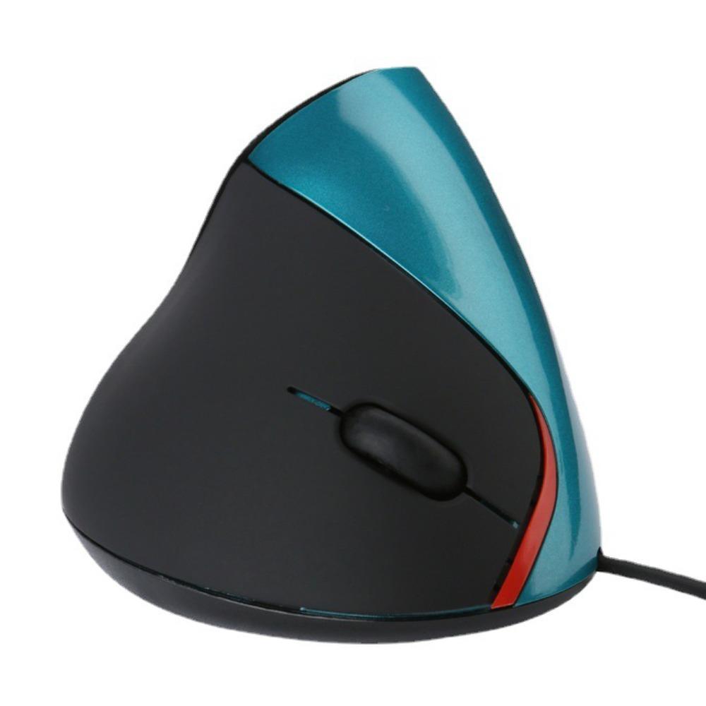 1600DPI Vertical Mouse Wrist Rest Photoelectric USB Wired Mouse Vertical Shape Ergonomic Design Computer Mice Office Use