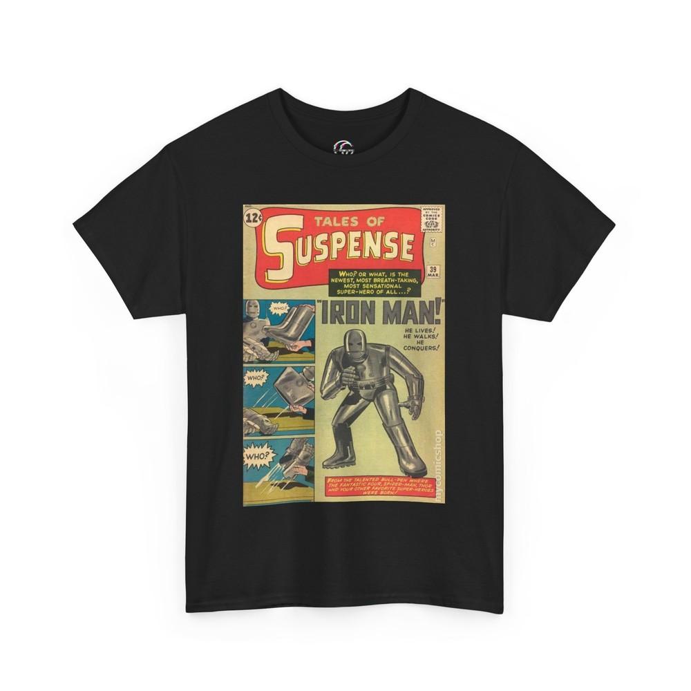 Tales Of Suspense 39 Vintage Comic Book T-Shirt Iron Man Is Born Comic Book Tee Unisex T-Shirt