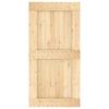 NARVIK Natural Door Solid Pine 100 x 210 cm