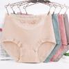 Women's Plus Size High Waisted Lace Middle Aged Mom Panties