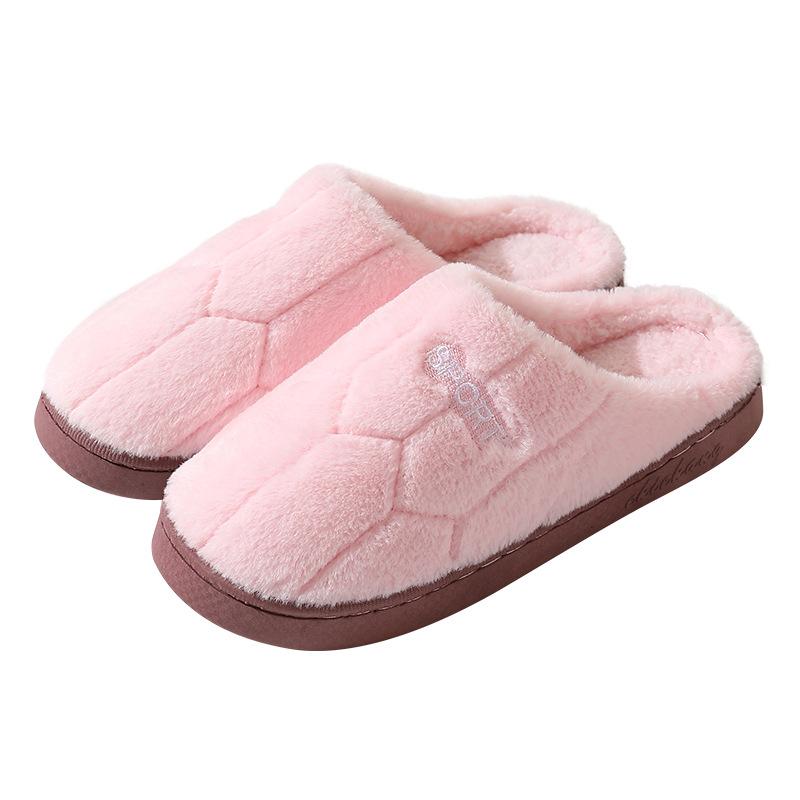 Роскошные флисовые тапочки с мягкой подошвой для уютного зимнего тепла с рисунком в виде инициалов пары